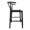 Ventana Counterstool Black - Side Angle - Ventana Counterstool Black - Side Angle