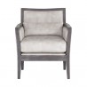 Sunpan Toscana Lounge Chair Nono Cream - Front Angle