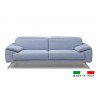 Bellini Italian Home Swing Sofa, CAT 35 Maya Light Blue 7317 - Front Angle