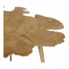 Moe's Home Collection Amoeba Side Table in Gold - Edge Close-up