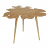 Moe's Home Collection Amoeba Side Table - Gold - Front Angle