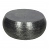 Moe's Home Collection Tabla Coffee Table - Antique Zinc - Front Top Angle