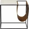 Moe's Home Collection Cave Magazine Rack - Front Top Angle - Moe's Home Collection Cave Magazine Rack - Front Top Angle