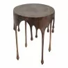 Moe's Home Collection Copperworks Accent Table - Front View - Moe's Home Collection Copperworks Accent Table - Front View