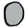 Moe's Home Collection Foundry Small Mirror in Black - Front Side Angle