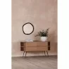 Moe's Home Collection Foundry Small Mirror in Black - Lifestyle - Moe's Home Collection Foundry Small Mirror in Black - Lifestyle