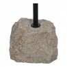 Moe's Home Collection Colo Accent Table in Black - Base Angle