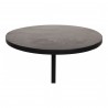 Moe's Home Collection Colo Accent Table in Black - Top Angle