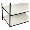 Moe's Home Collection Trine Nightstand - Side Closeup Angle - Moe's Home Collection Trine Nightstand - Side Closeup Angle