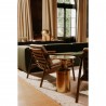 Moe's Home Collection Rassa Polished Gold Accent Table - Lifestyle