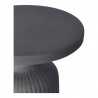 Moe's Home Collection Yoli Side Table - Edge Closeup Side Top Angle