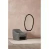 Moe's Home Collection Found Mirror Oval in Black - Lifestyle - Moe's Home Collection Found Mirror Oval in Black - Lifestyle