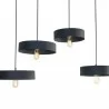 Sunpan Panzo Pendant Light - Medium - Front Angle - Sunpan Panzo Pendant Light - Medium - Front Angle