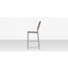 Source Furniture Fiji Wicker Bar Side Armless Chair California Sand Side