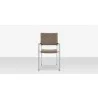 Source Furniture Fiji Wicker Dining Arm Chair California Front - Source Furniture Fiji Wicker Dining Arm Chair California Front