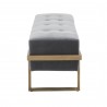 Essentials For Living Fiona Upholstered Bench - Side Angle