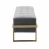 Essentials For Living Fiona Upholstered Bench - Side Angle - Essentials For Living Fiona Upholstered Bench - Side Angle
