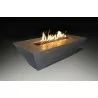 Grand Canyon Rectangular Fire Table - Gray - Grand Canyon Rectangular Fire Table - Gray