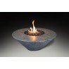 Grand Canyon Round Fire Table in White
