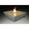 Grand Canyon Square Fire Table in Bone - Grand Canyon Square Fire Table in Bone