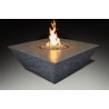 Grand Canyon Square Fire Table in Gray