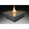 Grand Canyon Square Fire Table in Gray - Grand Canyon Square Fire Table in Gray