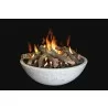 Grand Canyon 39" x 13" / 48" x 16" Fire Bowl - White - Grand Canyon 39" x 13" / 48" x 16" Fire Bowl - White