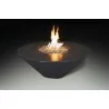 Grand Canyon Round Fire Table in Black - Grand Canyon Round Fire Table in Black