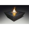 Grand Canyon Square Fire Table in Black