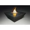 Grand Canyon Square Fire Table in Black - Grand Canyon Square Fire Table in Black
