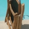 Royal Teak Florida Chair Sling Folding View - Royal Teak Florida Chair Sling Folding View