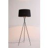 Paige Floor Lamp - Black - front