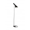 Xavier Floor Lamp Black Metal 
