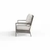 Laguna Loveseat in Canvas Flax, No Welt - Front Side Angle - Laguna Loveseat in Canvas Flax, No Welt - Front Side Angle