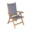 Royal Teak Florida Chair Sling Grey