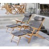 Cane-Line Flip Deck Chair Grey