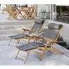 Cane-Line Flip Deck Chair Grey - Cane-Line Flip Deck Chair Grey