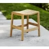 Cane-Line Flip Stool, Stackable Outdoor  - Cane-Line Flip Stool, Stackable Outdoor 