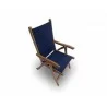 Royal Teak Florida Chair Sling Blue - Royal Teak Florida Chair Sling Blue