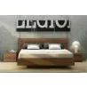 TemaHome Float Bed - King Size With Mattress Support in Walnut - Lifestyle 6 - TemaHome Float Bed - King Size With Mattress Support in Walnut - Lifestyle 6