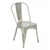 Industrial Chair Clearcoat and Solid Colors - Silver - Industrial Chair Clearcoat and Solid Colors - Silver