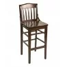 European 43.5" Beech Wood Barstool - FLS-02B - European 43.5" Beech Wood Barstool - FLS-02B