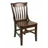 European Beechwood Wood Dining Chair - FLS-02S - Angle - European Beechwood Wood Dining Chair - FLS-02S - Angle