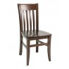 European Beechwood Wood Dining Chair - FLS-03S - Front