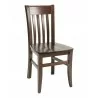 European Beechwood Wood Dining Chair - FLS-03S - Front - European Beechwood Wood Dining Chair - FLS-03S - Front