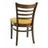 European Beechwood Wood Dining Chair - FLS-05S - Back - European Beechwood Wood Dining Chair - FLS-05S - Back
