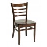 European Beechwood Wood Dining Chair - FLS-05S - Front Without Cushion