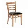 European Beechwood Wood Dining Chair - FLS-05S - European Beechwood Wood Dining Chair - FLS-05S - Walnut with Cushion - European Beechwood Wood Dining Chair - FLS-05S - European Beechwood Wood Dining Chair - FLS-05S - Walnut with Cushion