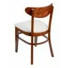 European Beechwood Wood Dining Chair - FLS-07S - back - European Beechwood Wood Dining Chair - FLS-07S - back