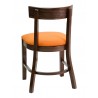 European Beechwood Wood Dining Chair - FLS-09S - Back